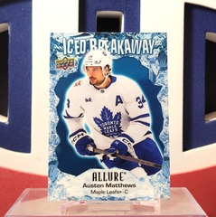 Auston Matthews 2023-24 - Iced Breakaway Allure Upper Deck